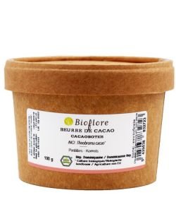 Beurre de Cacao brut (pastilles) BIO, 100 g